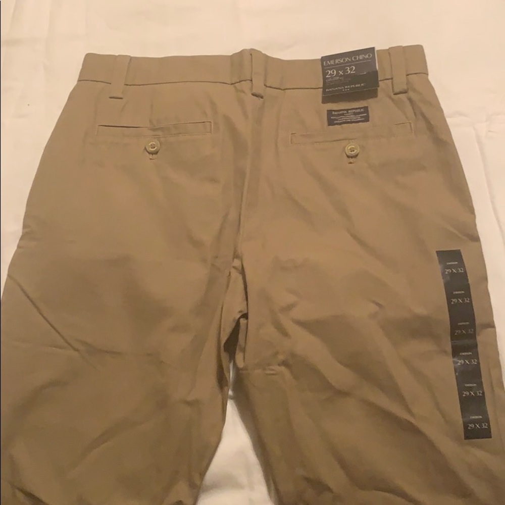 NWT Banana Republic Edson Chinos.